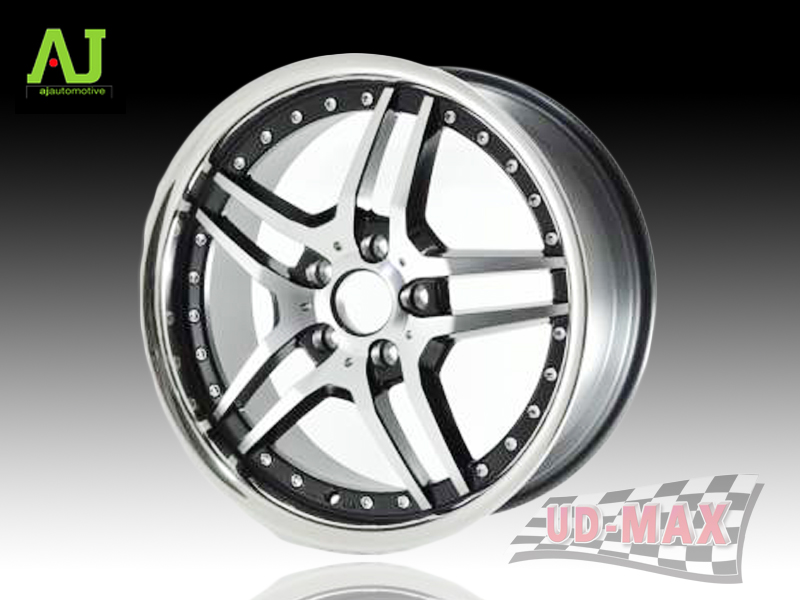 AJ INFORGED-IF4 color BLACK POLISH/STAINLESS LIP