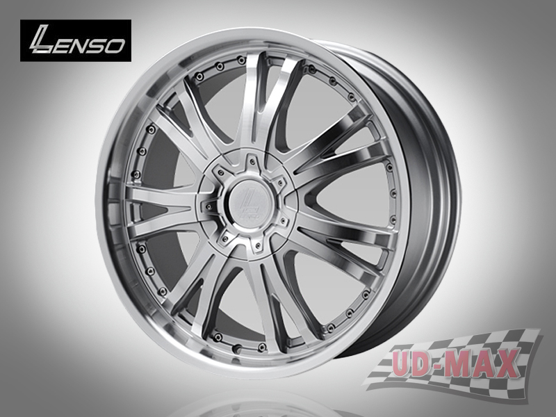 LENSO GRANDE 4 color Silver with Full Face Polish