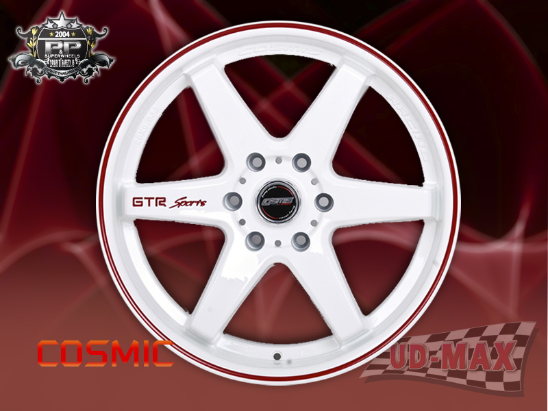  COSMIC_GTR-Sport color White /Red Lip