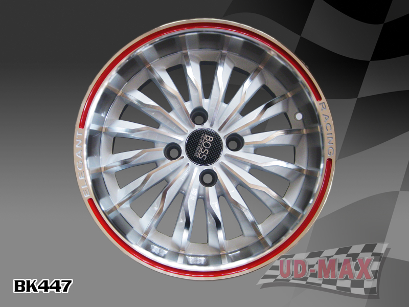 Other Max BK477 UPDATE color 35  WHITE  MACHINED FACE-RED LINE 